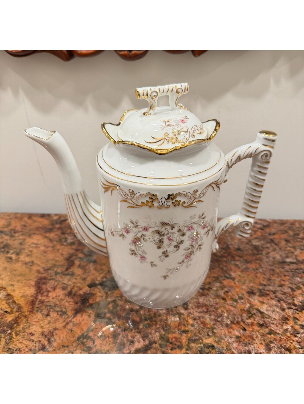 Vintage Gesetzlich Geschützt Porcelain Tea Pot